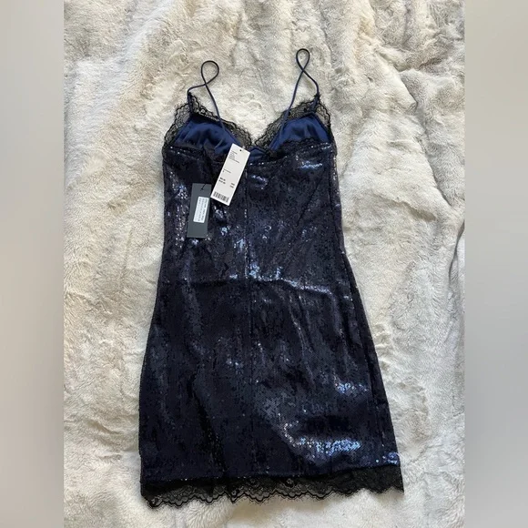 Urban Outfitters - mini dress - sequined/lace - never worn with tags on - Picture 5 of 5